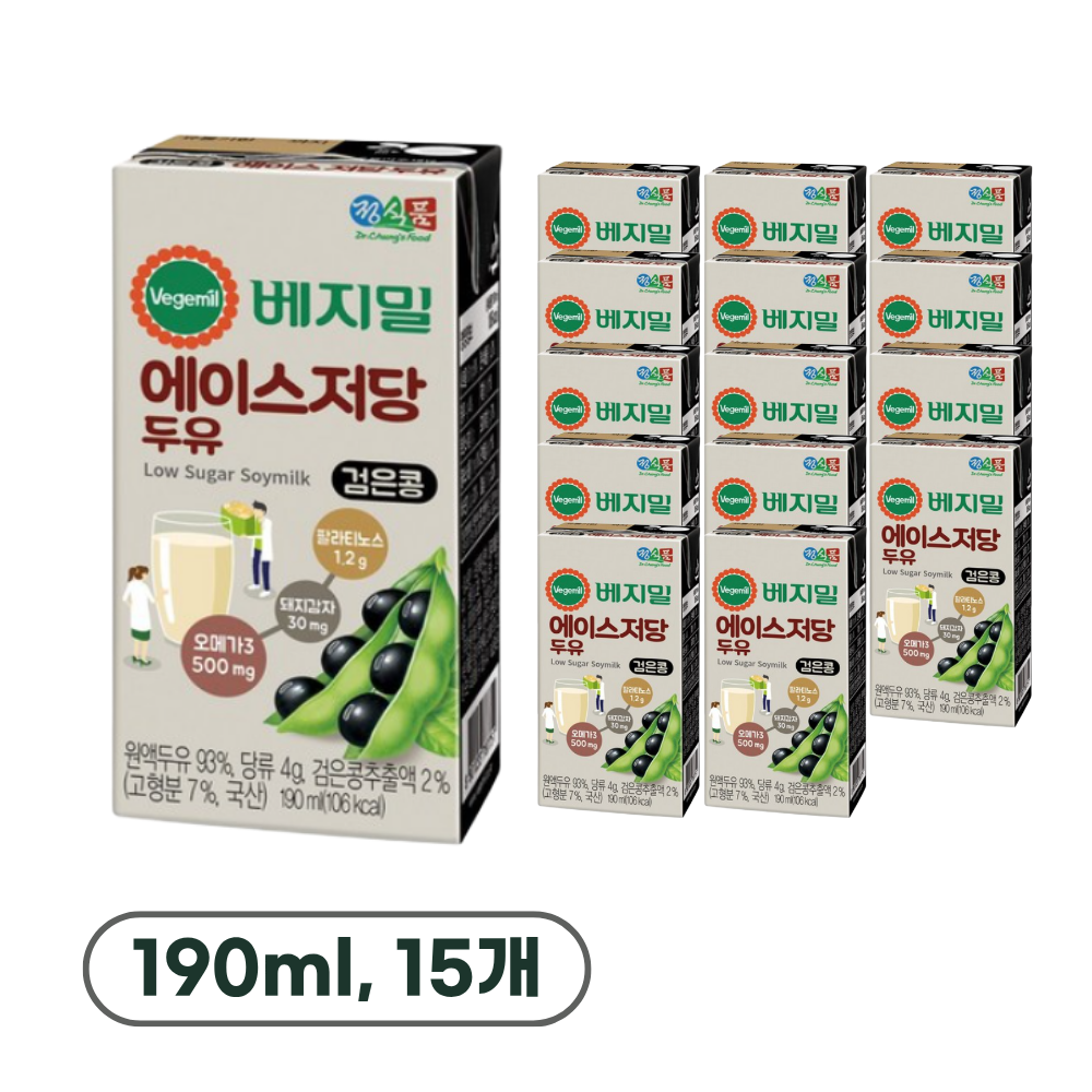 정식품 에이스 저당두유 12,200원