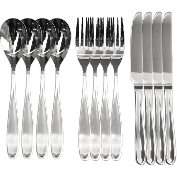 윌리브 국산 304스텐 헤리티지 커트러리, 실버, 디너 스푼 4p + 디너 포크 4p + 디너 나이프 4p 43,160원