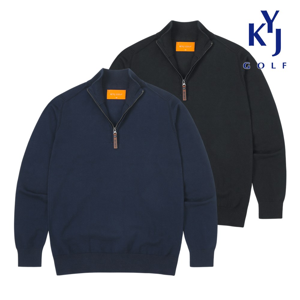 김영주골프 하이넥 반집업 풀오버 니트 K341KT301 19,900원