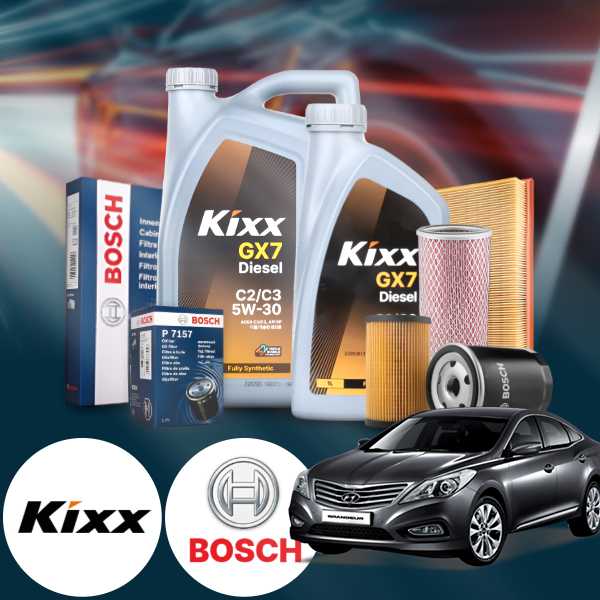 그랜저HG(11~14) 2.4(GDI) 가솔린 킥스 2026 NEW GX5 5W30 합성엔진오일 필터세트 45,700원