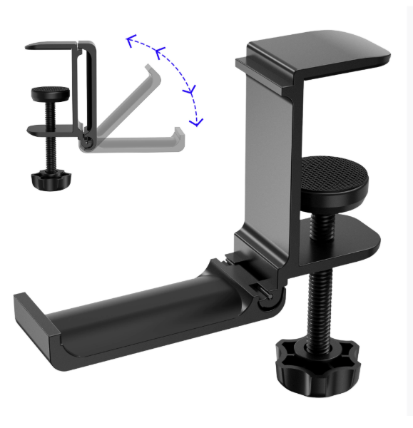 접이식 헤드폰 거치대  높이조절 가방걸이 라이트 6,300원