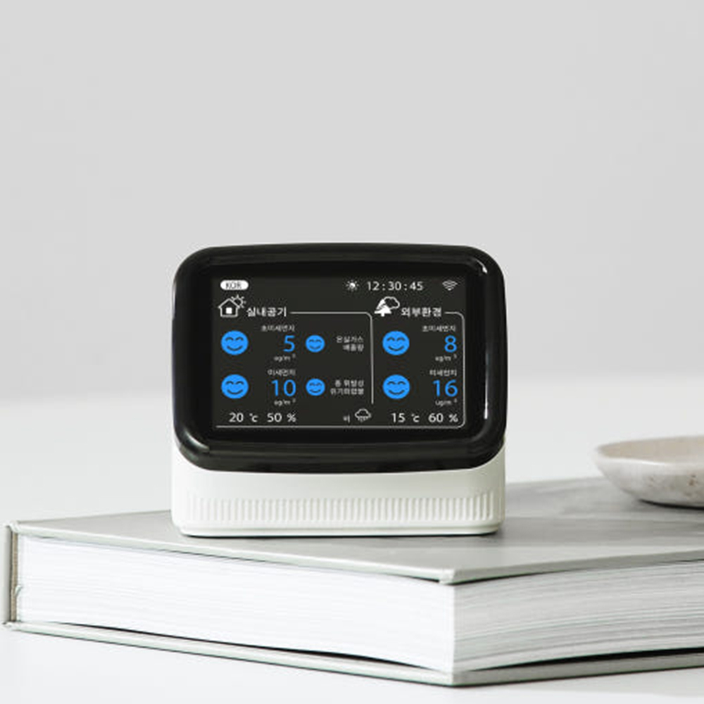 에이오 실내 미세먼지 공기측정기 EG-AO-V10 가정용 학교용 사무실 175,000원