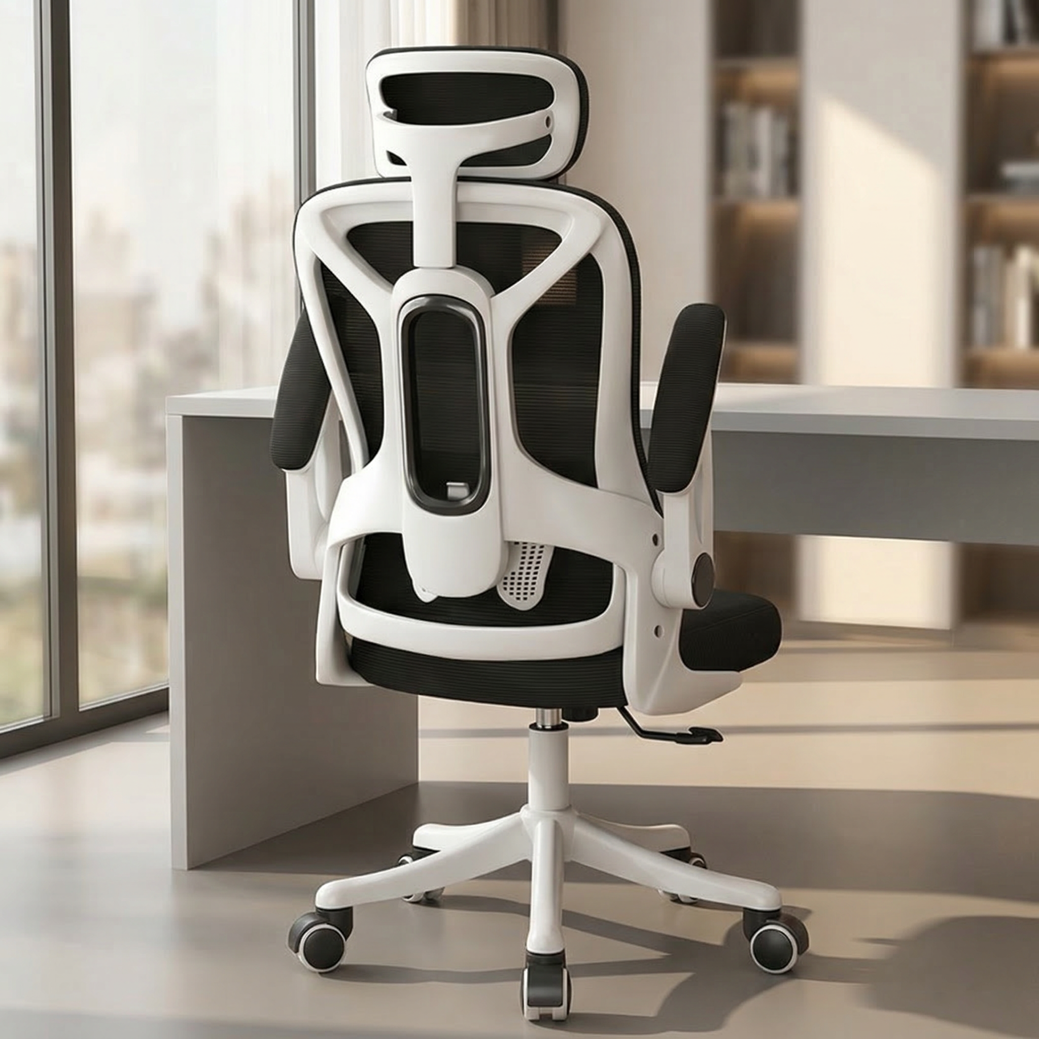 SUNDI 컴퓨터의자 고급 사무실 편안한 가정용 SD-HS908, 블랙 99,880원