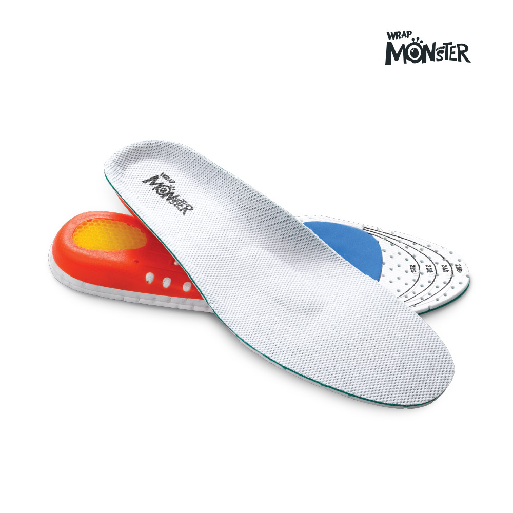 몬스터 기능성 인솔 아치보호 족저근막염 평발 깔창 운동 등산 골프화 신발깔창 젤패드 고경도 기능성 인솔 15,790원