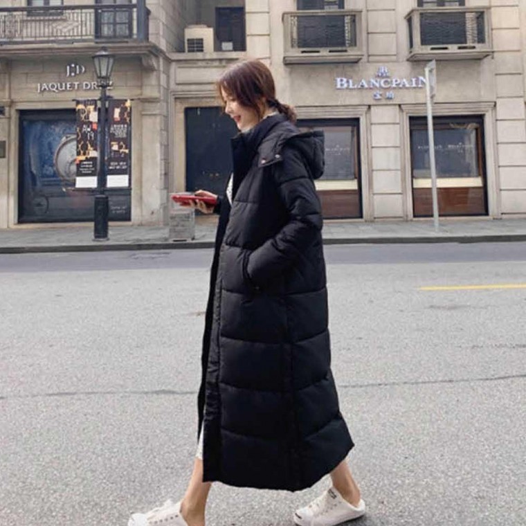 여자 모자 롱패딩 캠핑 데일리 겨울 데이트 패션 코디 여성롱 후드 점퍼 오버핏 겨울롱 71,200원