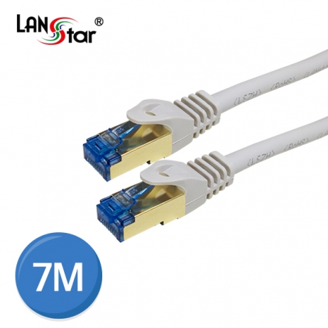 랜스타 CAT.7 SSTP 랜케이블 (연선,LSZH,26AWG)-7M, LS-7SSTPD-7MG, 1개 9,690원
