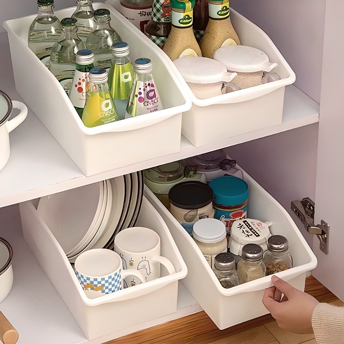 hillo 주방 하부장 다용도 바퀴형 트레이 17,000원