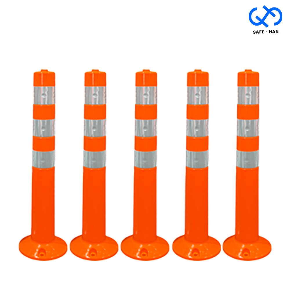국산 대형 차선규제봉 1세트(5개) 탄력봉, 주황색5ea, 1세트 75,900원