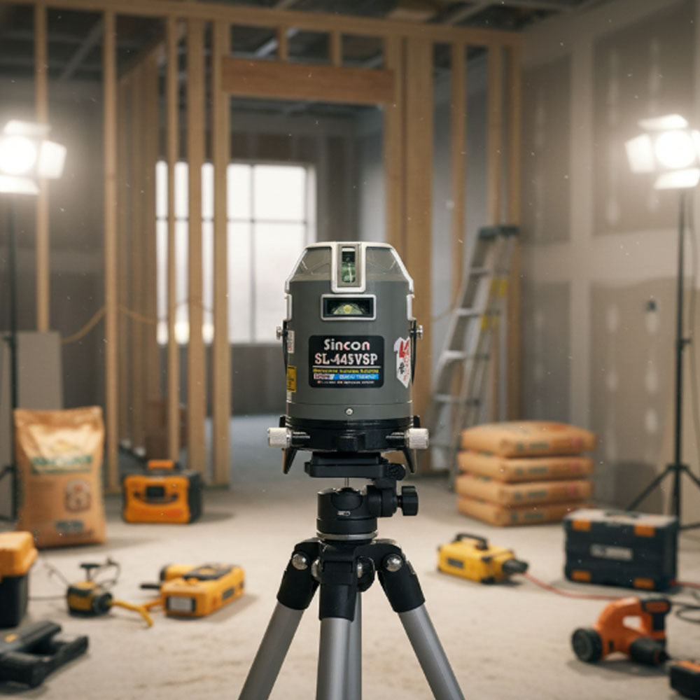 SINCON 라인레이저레벨기 SL-445VSP 4배밝기 산요RED다이오드 4V4H1D, 1개 549,050원