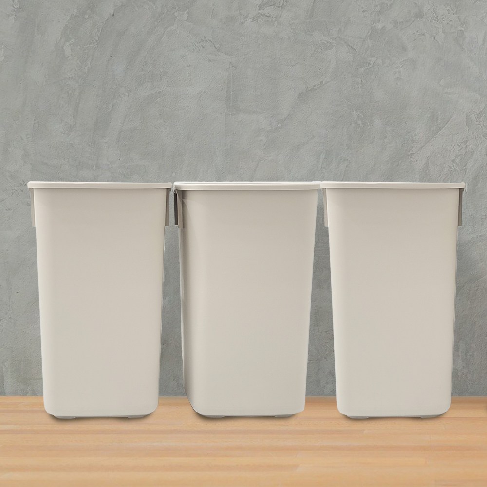 3P 뚜껑없는 다용도 휴지통 35L 그레이 분리수거함 쓰레기통 우산꽂이 오픈휴지통 46,100원