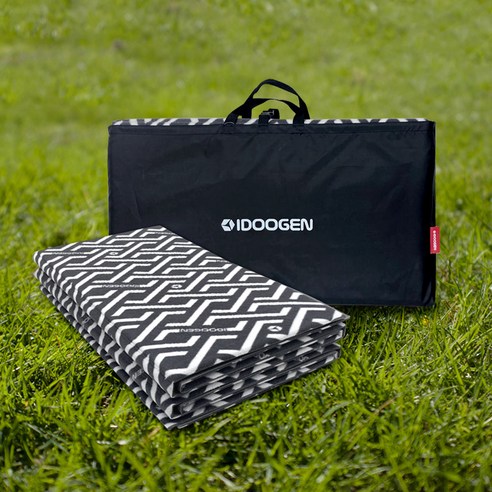 아이두젠 폴딩 패턴 후리스 접이식 캠핑 매트 22,900원