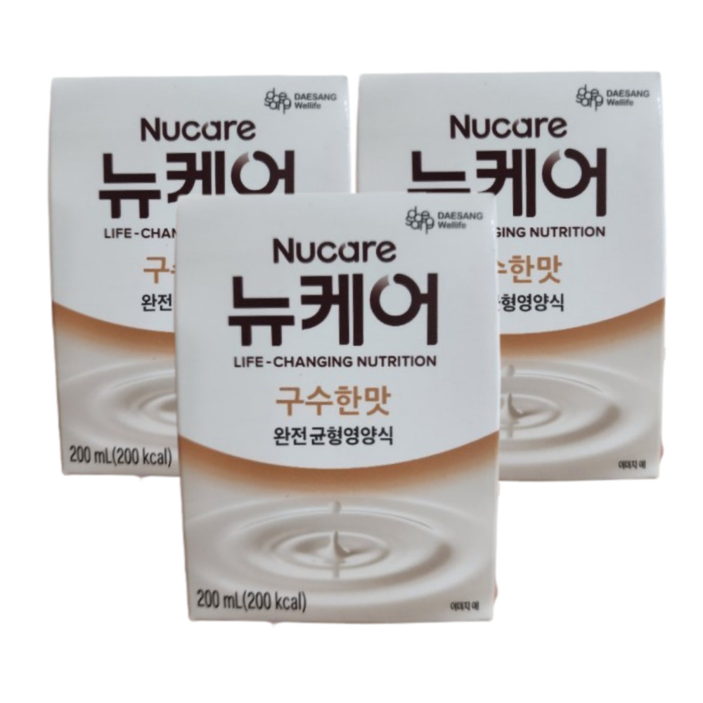 대상웰라이프 뉴케어 구수한맛 200ml *60팩, 입맛 없어 밥거르시는 부모님을 위해 따뜻한 마음으로 선물하세요 102,780원