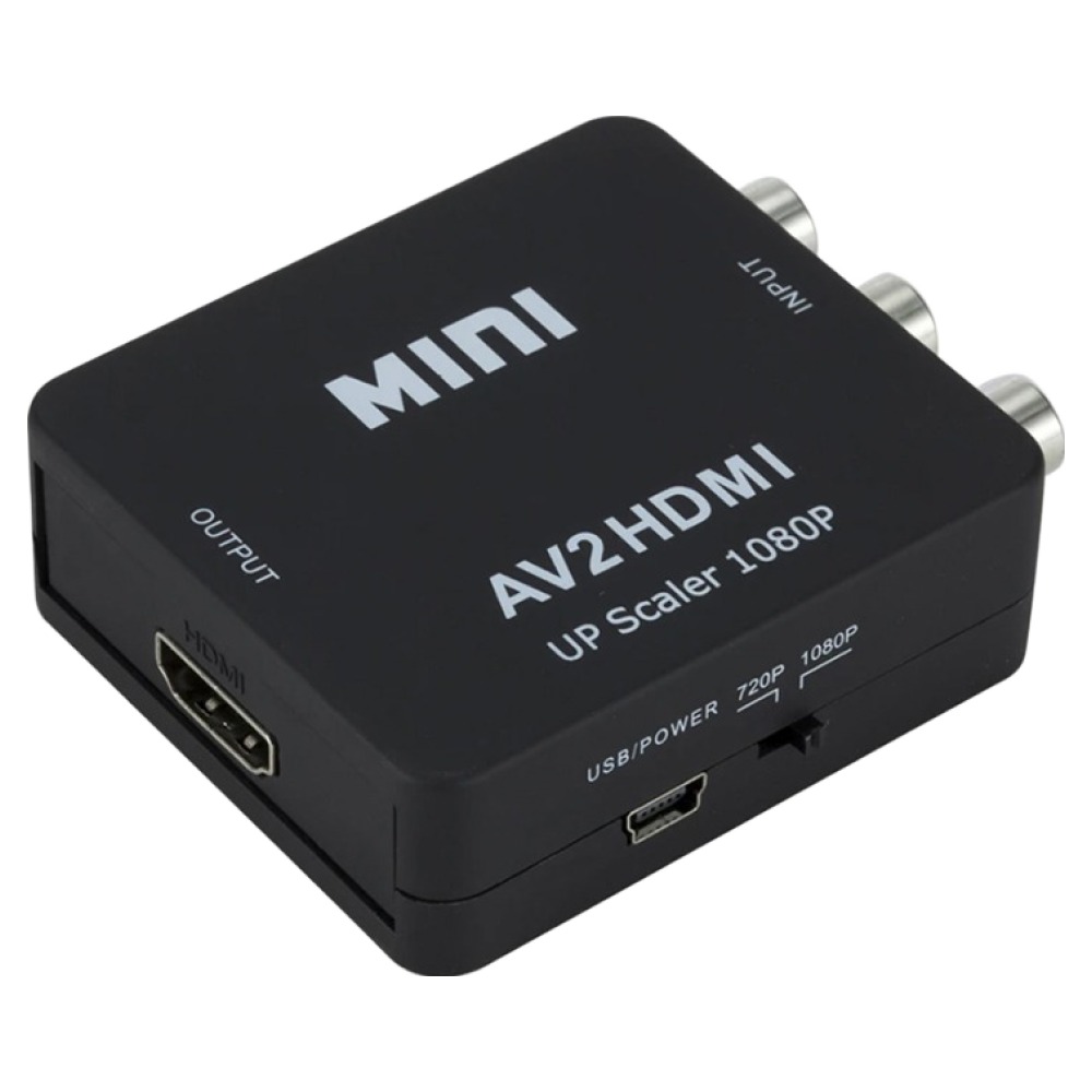 YTEK AV to HDMI 변환기 컨버터 블랙 10,230원