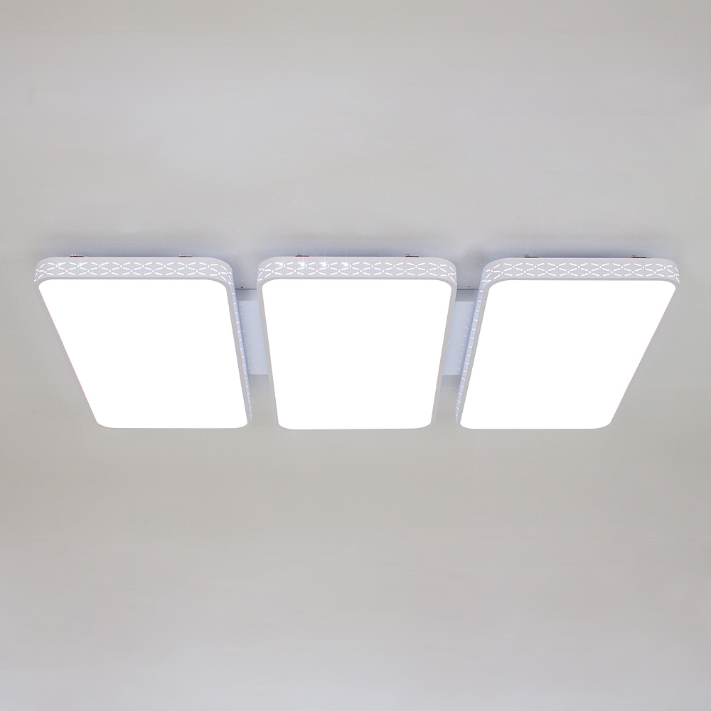 예스케이라이팅 구찌 화이트&블랙 LED 거실등 150W, 화이트 160,000원