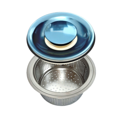 싱크대 배수구 대형 올스텐거름망 & 원터치커버 세트 배수구거름망 배수구덮개 코트랩, 1개 35,000원