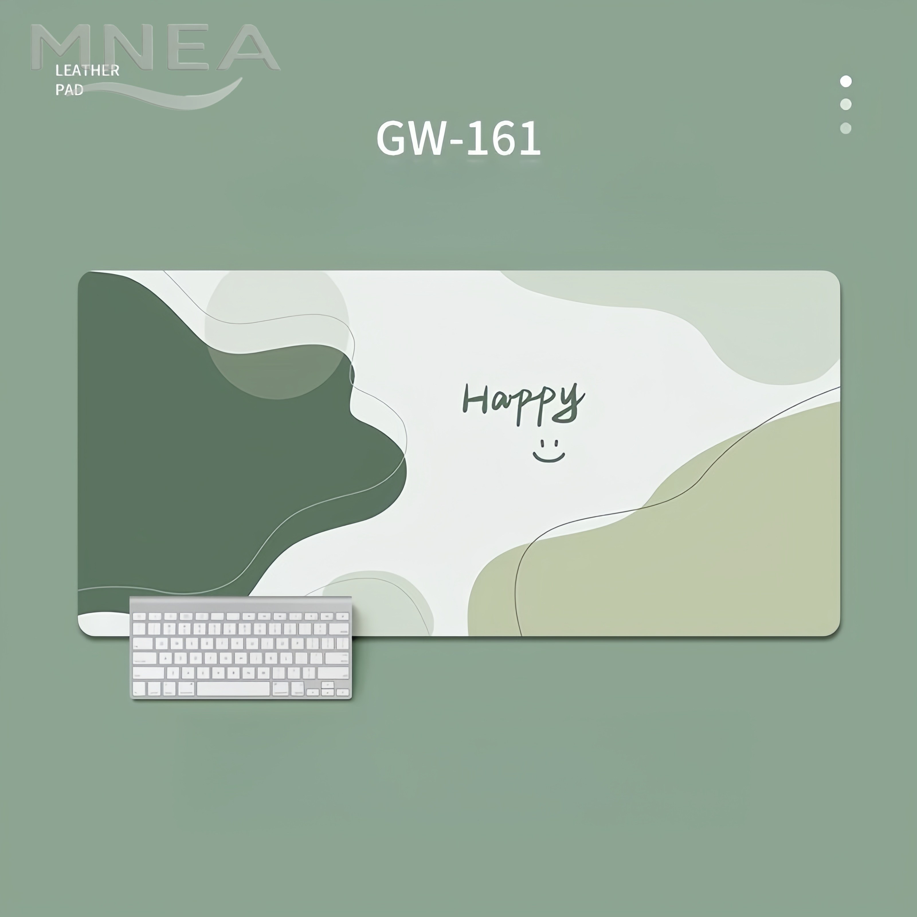 MNEA 가죽 책상 패드 노트북 방수 데스크매트  마우스패드 일체형 24,800원