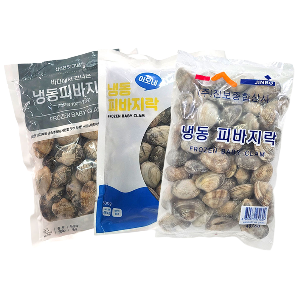 [씨기프트]냉동 피바지락 5kg 해감 업소용 조개 바지락 칼국수, 1개, 5kg 17,900원