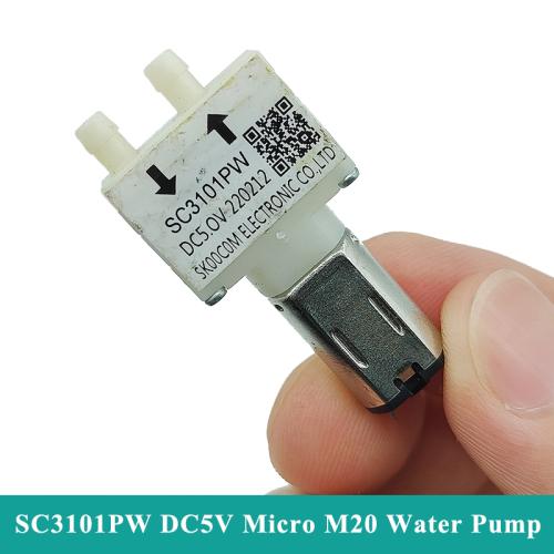 DIY 스위핑 워터 펌프 37V 프라이밍 5V 펌프 미니 홈 흡입 클리너 로봇 M20 셀프 DC 다이어프램 SKOOCOMSC3101PW 마이크로 3V 10,540원