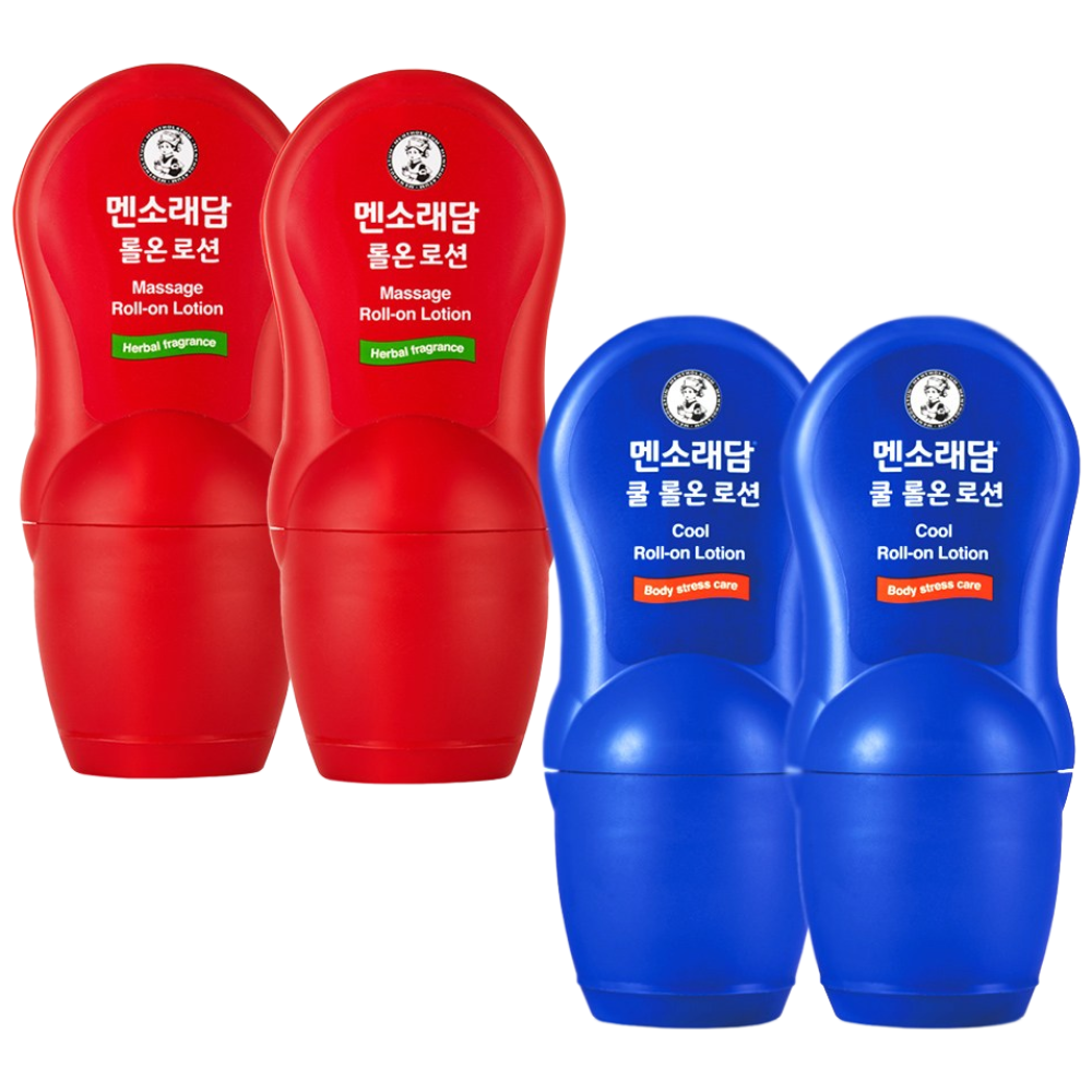 멘소래담 롤온 로션 세트 (핫 50ml 1개 + 쿨 50ml 1개), 2세트 23,900원