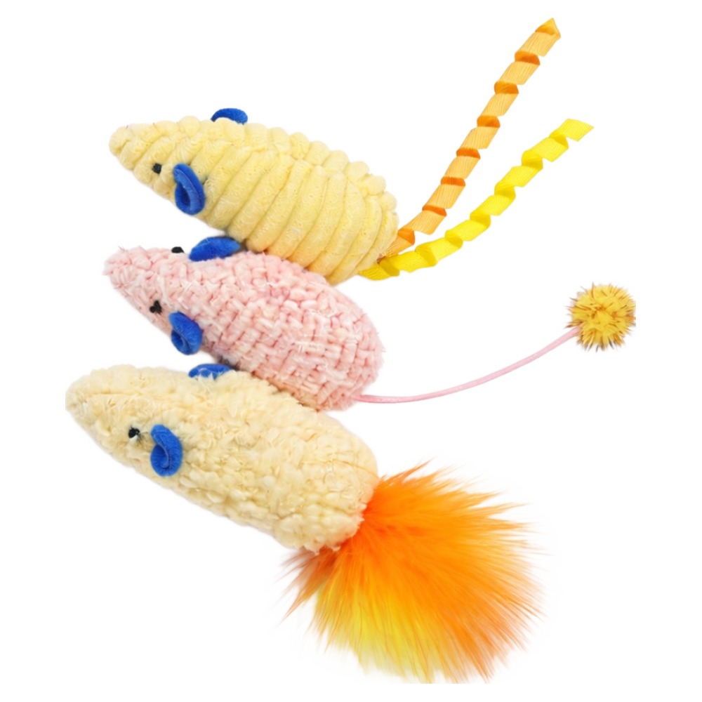 데이소이 고양이 쥐 모양 장난감 3종 세트 ONE SIZE 9,900원