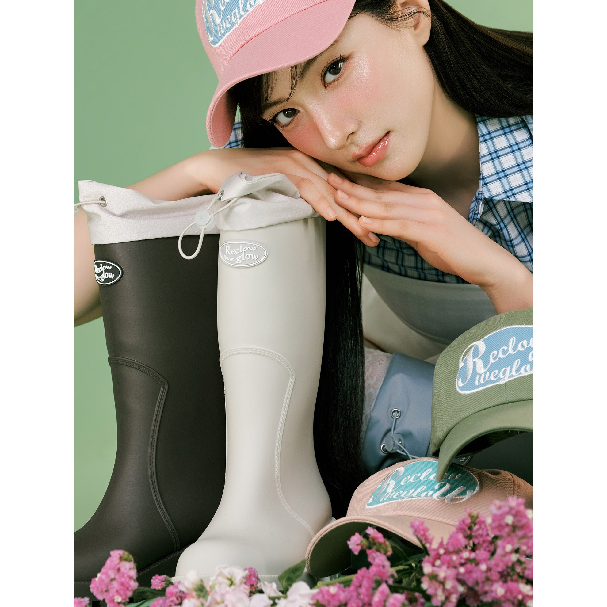 리끌로우 HOU LONG 롱 레인부츠 5 컬러 품절대란 패션장화 선물추천 57,900원