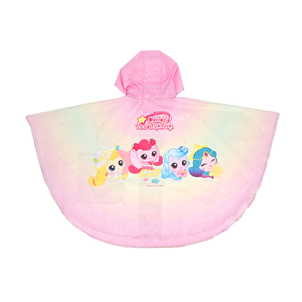 코지24 캐치티니핑 어린이 아기 아동 판초 우비 예쁜 고급 방수 비옷 자전거 판쵸 패션 우의 스타하츄핑, 빛나핑, 초롱핑, 반짝핑 20,600원
