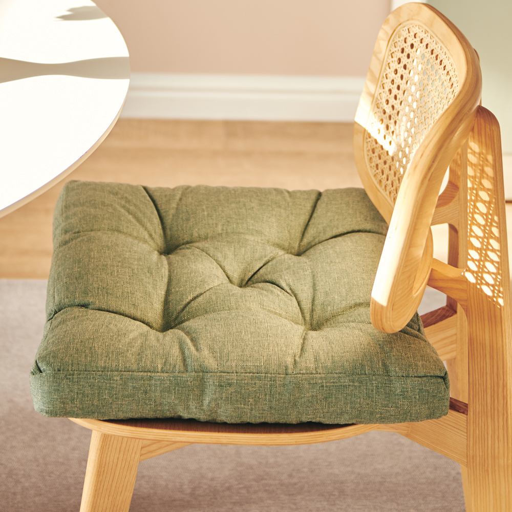 메르시데코 도톰한 소피아 패브릭 쿠션 사각 방석 9,610원