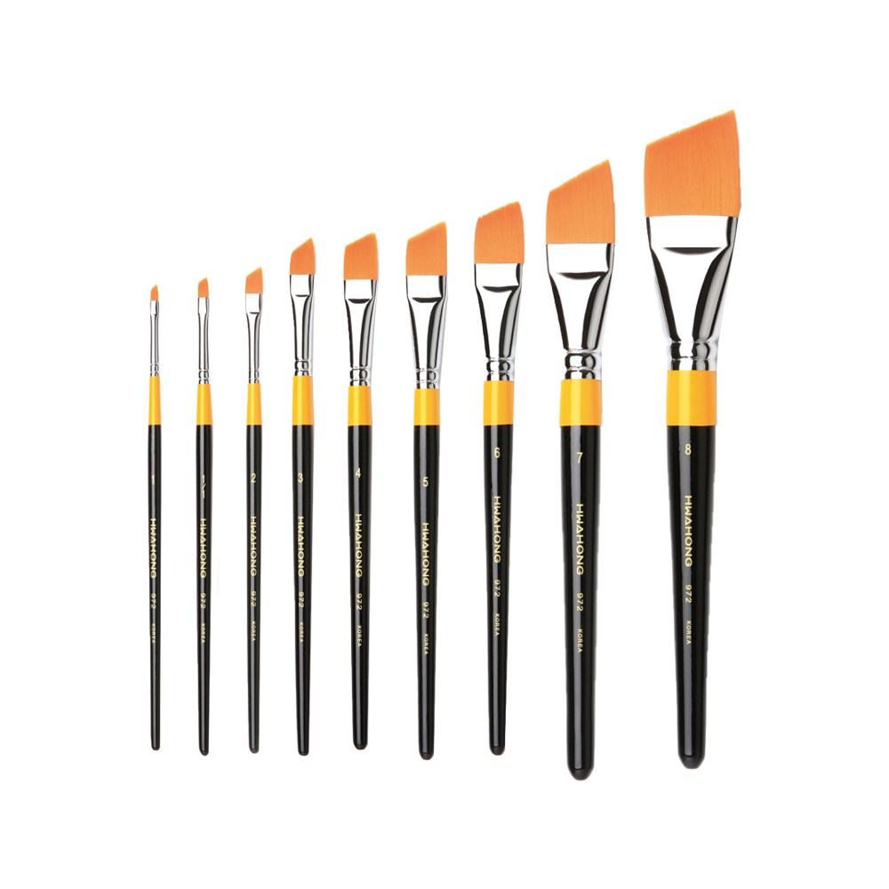 붓 화홍 디자인붓 구성붓 사선붓 972 972F {1호} (1자루) 2,630원