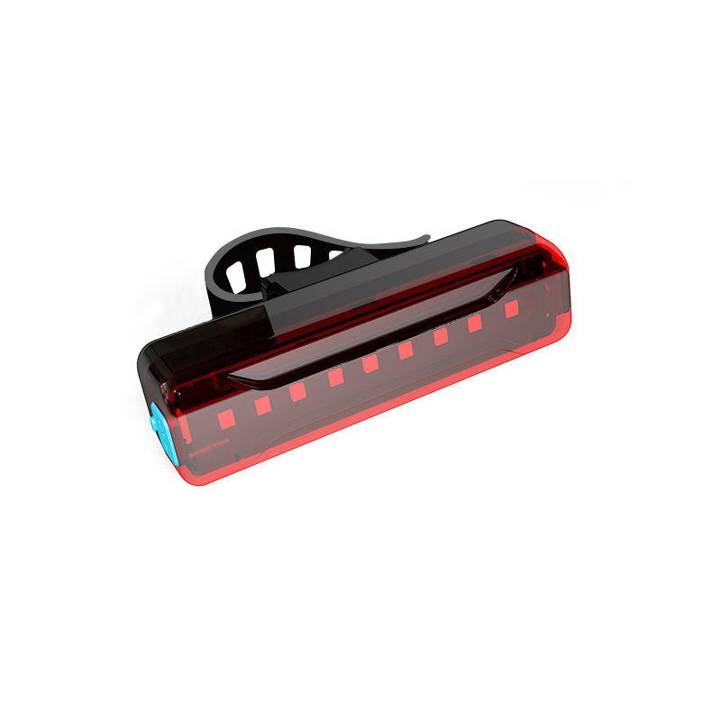 USB 충전식 자전거 LED 후미등, 블랙+레드, 1개 9,900원