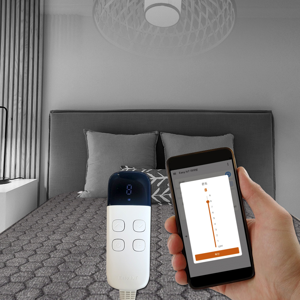 [2026년 5세대 전기요] 3H 한일온열기 온드리미 IOT 스마트 전자파 안심 차단 워셔블 슬림매트 그래핀 카본 탄소매트 전기장판 전기요 1인용 2인용 킹사이즈, 온드리미 IOT 더블 165,000원