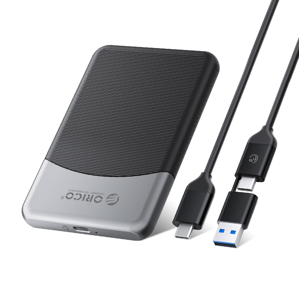 오리코 USB 3.2 Gen1 C타입 휴대용 Portable 외장SSD M25PRO, 4TB, 블랙 557,000원