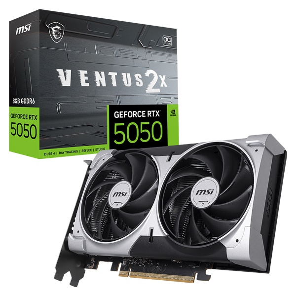 MSI 지포스 RTX 5050 벤투스 2X OC D6 8GB 437,450원