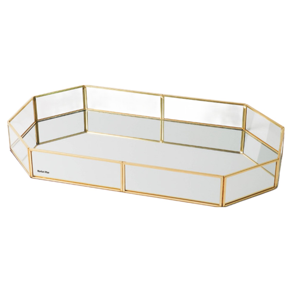마켓플랜 미러 트레이 정팔각형 L 17,600원