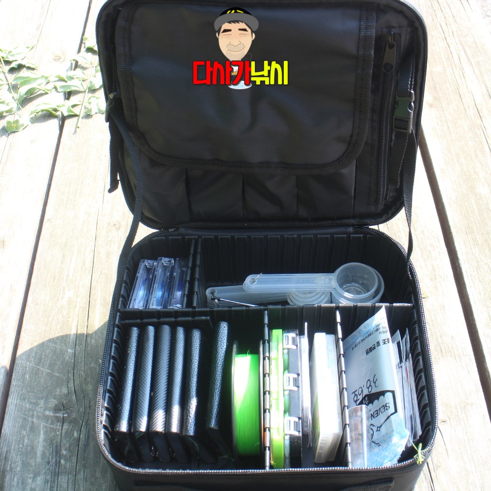 다사가 다용도 낚시 보조가방 채비 공구 소품 정리 DF-B01, 0.블랙 정리가방 20,000원