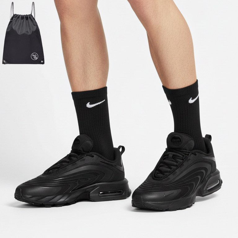 나이키 남성 에어맥스 파이어 에디션 올블랙크 러닝화 (PGN짐쌕가방 지급) 94,500원