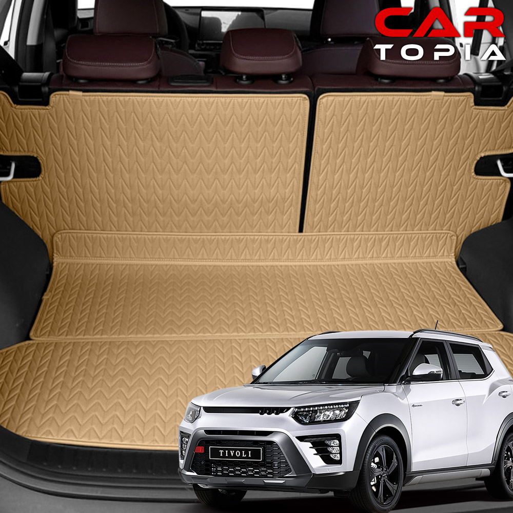더뉴 티볼리 리노 가죽 트렁크매트 차박 티볼리에어 아머 용품, 토프, 티볼리 아머 79,800원