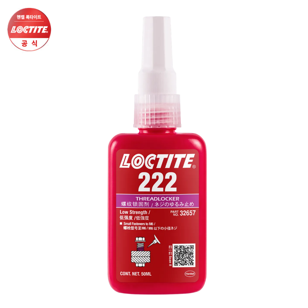 록타이트 222 저강도 나사고정제 22,600원