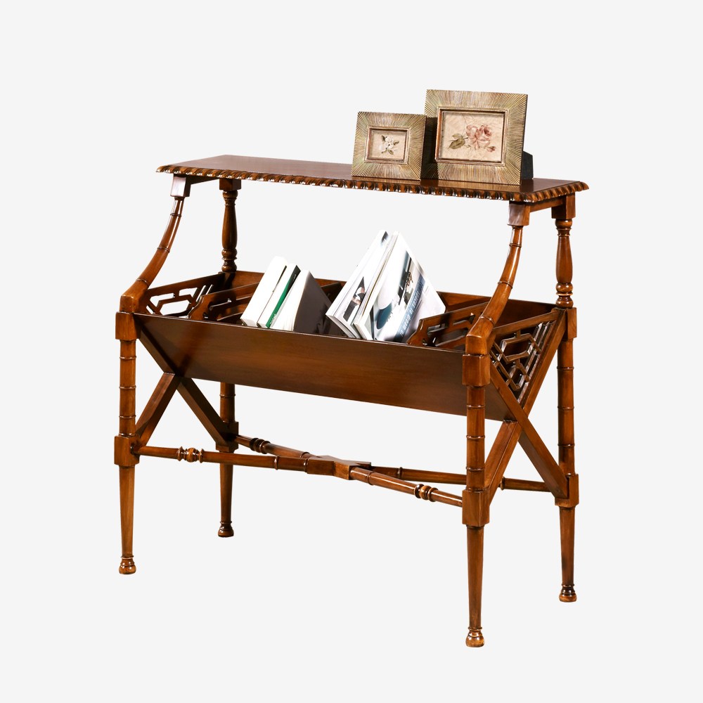 유캐슬 마호가니 엔틱 원목 잡지꽂이(대)_착불배송, 상세 설명 참조 134,000원