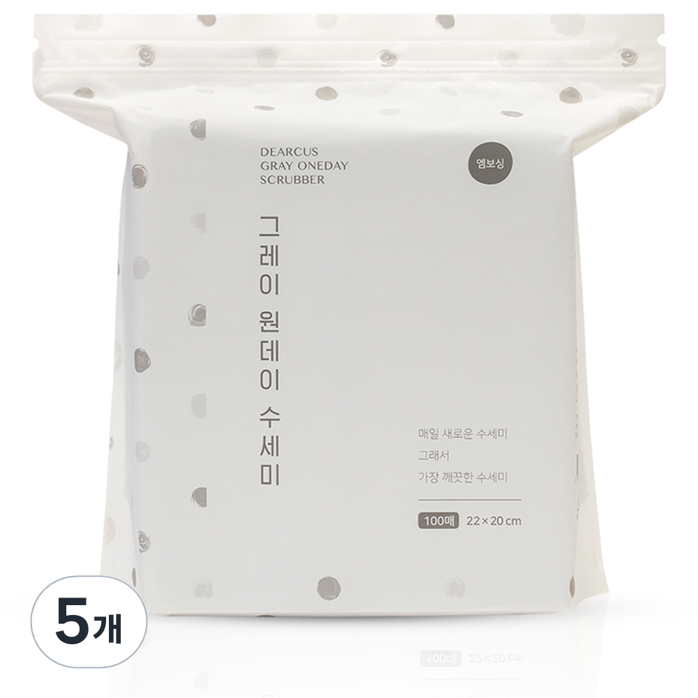 디어커스 원데이 엠보싱 수세미 팩타입 25,460원