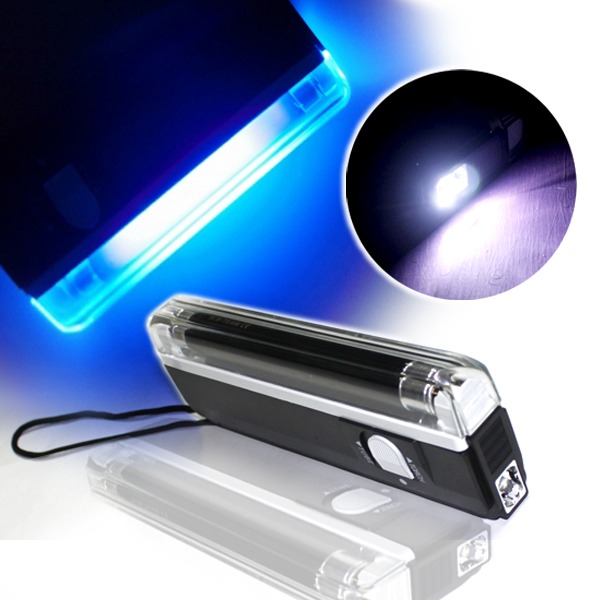 빅사이언스 (직수입) 2in1 블랙 라이트 4W 위조지폐감별 11,000원