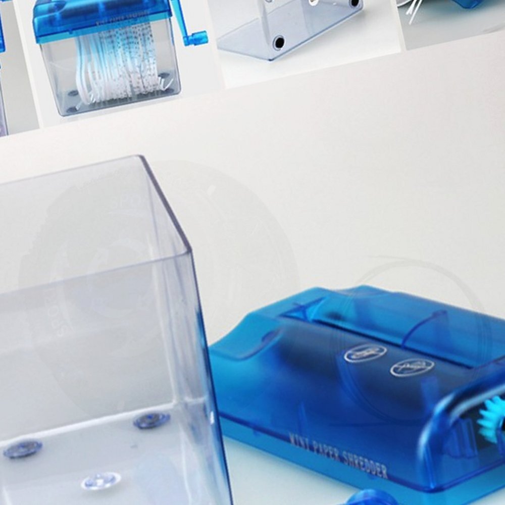 개인정보 유출방지 가정용 수동 문서 파쇄기 세절기 세단기 A6 미니 21,200원