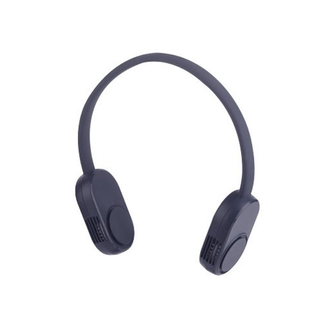 캔디 넥밴드 플렉서블 휴대용 선풍기 목선풍기 듀얼 저소음모터, 블랙 14,800원