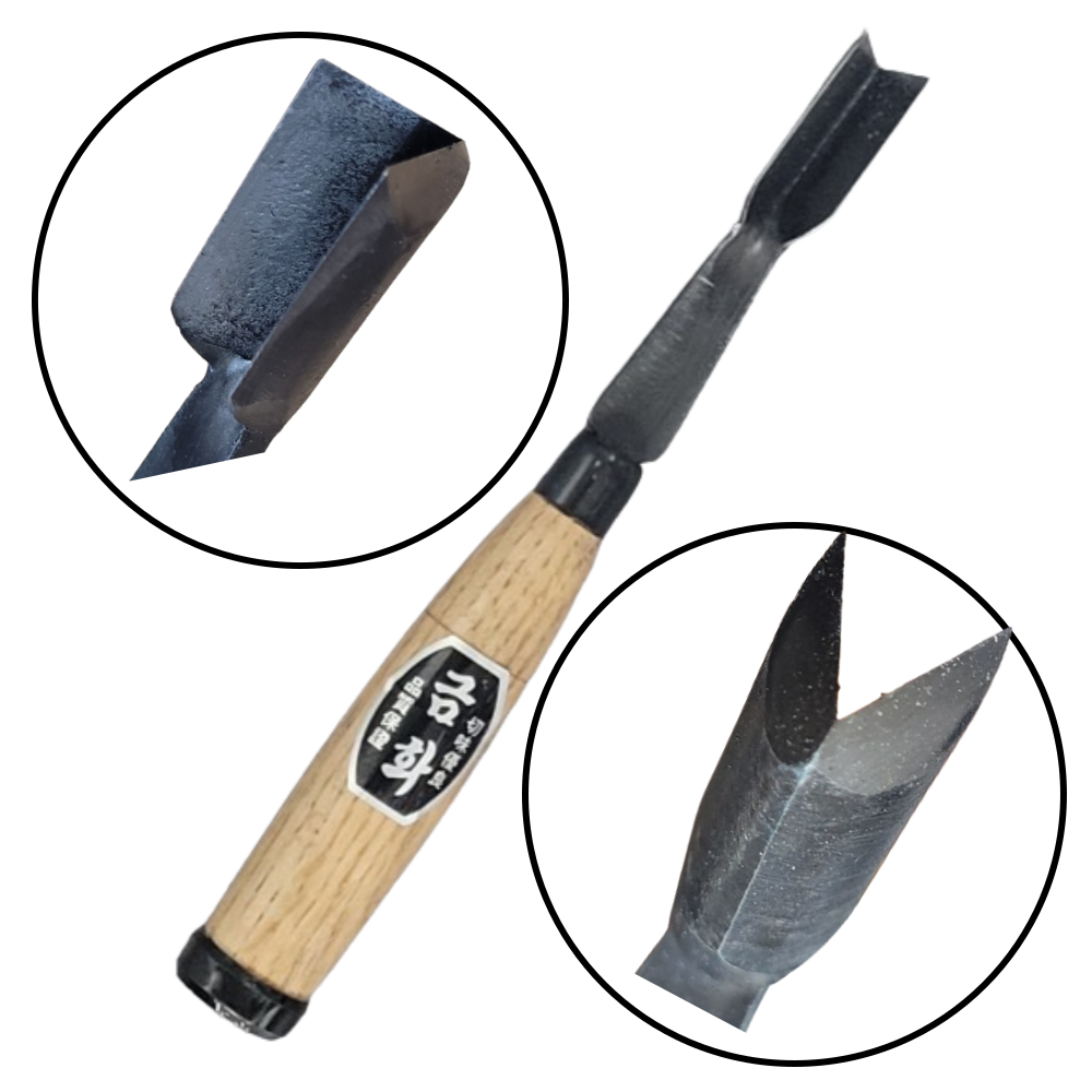 금화 끌 9MM 삼각끌 삼각도 조각칼 목공끌 조각끌 목공예 조각도 다가네 (삼각도), 1개 9,000원