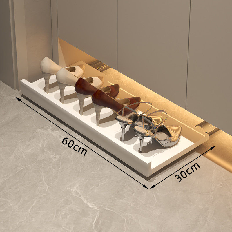 신발장바닥 슬라이딩 수납 서랍 트레이 현관 신발 정리대 바닥형 반동 레일 32,700원