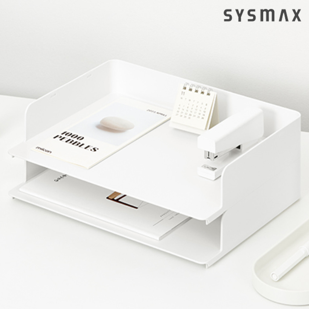 시스맥스 시스템 트레이 와이드 1단 2개입 서류정리대 서류트레이 서류함 문서함 13,110원