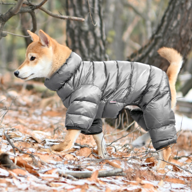 퍼피아 반려동물 울트라 라이트 패딩 점퍼 올인원 PAPD-JM1672 + 파우치 60,000원