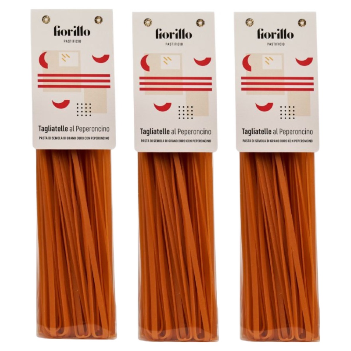 파스티피치오 피오릴로 탈리아텔레 칠리 파스타 수제 100% 이탈리아 듀럼 밀 세몰리나 Tagliatelle Chilly Pepper Pasta,Pastificio Fiorillo, 500g, 3개 74,000원