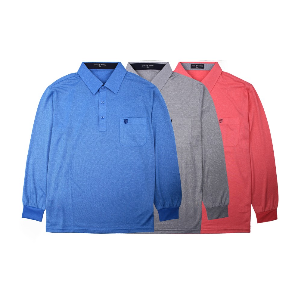 쟌피엘 춘추용 남성 무지 카라티셔츠 YD-1618 22,000원