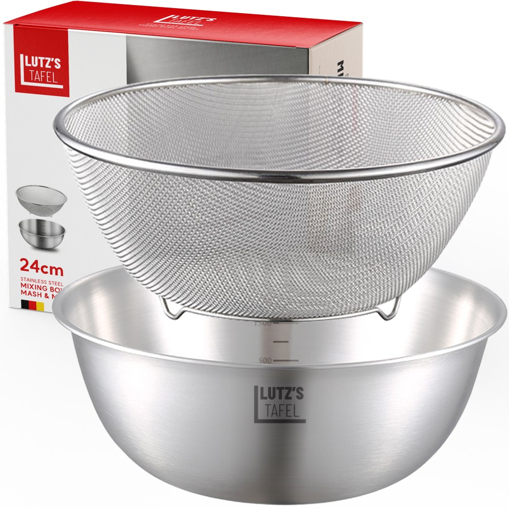 루츠스타펠 다용도 스텐 304 매쉬앤믹스 2 in 1 22~24cm 15,980원