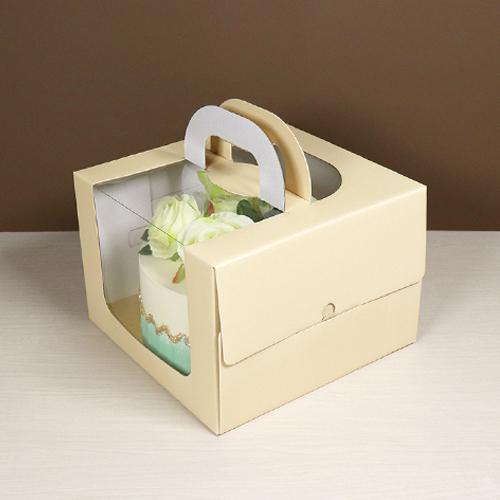 [대량할인] 아임팩킹 네이키드 사각 케이크 박스 2호_슈크림(170mm(h)), 슈크림, 50개 68,000원